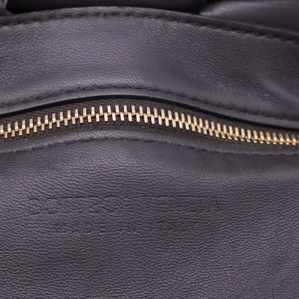 Bottega Veneta Cassette Chain Shoulder Bag in Dark Brown Lamb Leather - Picture 7 of 12